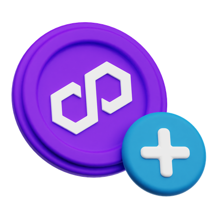 Add Polygon  3D Icon