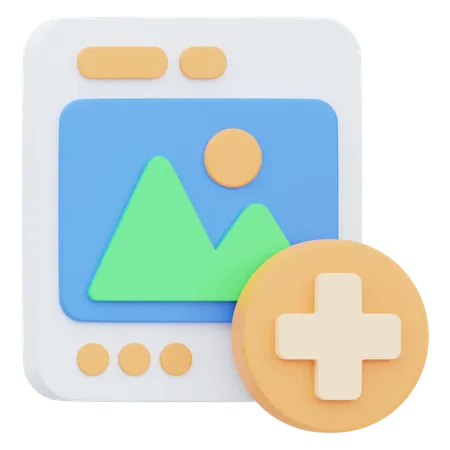 Add Post  3D Icon