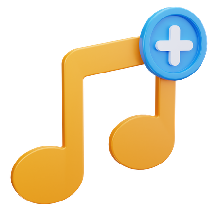 Add Song  3D Icon