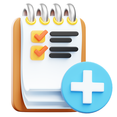 Add Task  3D Icon