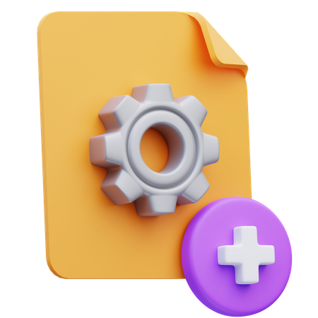 Add Task Project Management  3D Icon