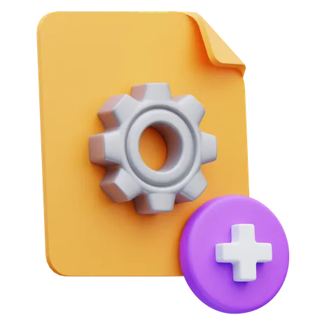 Add Task Project Management  3D Icon