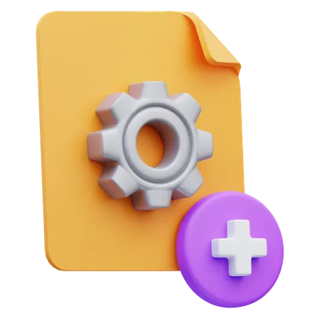 Add Task Project Management 3D Icon