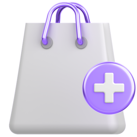 Add To Bag  3D Icon
