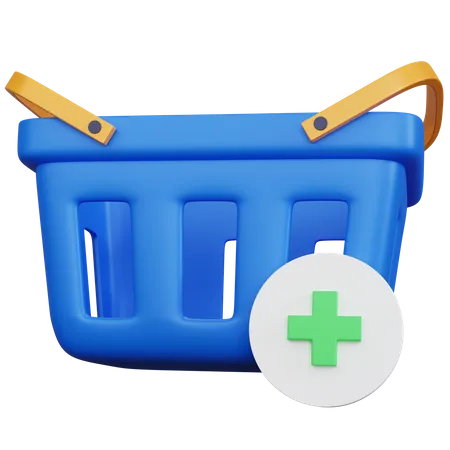 Add To Basket  3D Icon