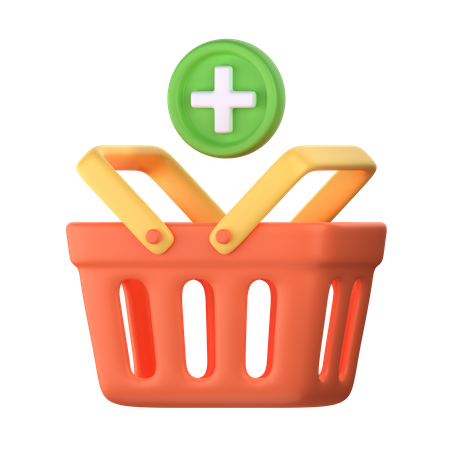 Add to Basket  3D Icon