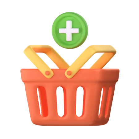 Add to Basket  3D Icon