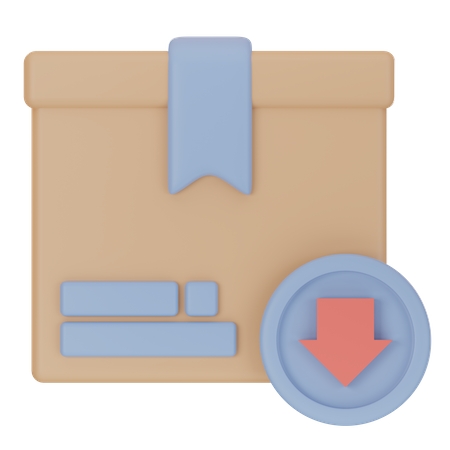 Add To Box  3D Icon