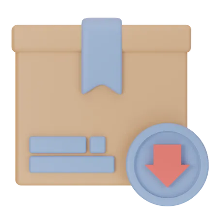 Add To Box  3D Icon