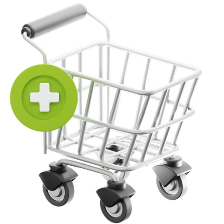 Add To Cart  3D Icon