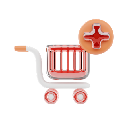 Add To Cart  3D Icon