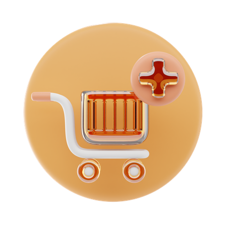 Add To Cart  3D Icon