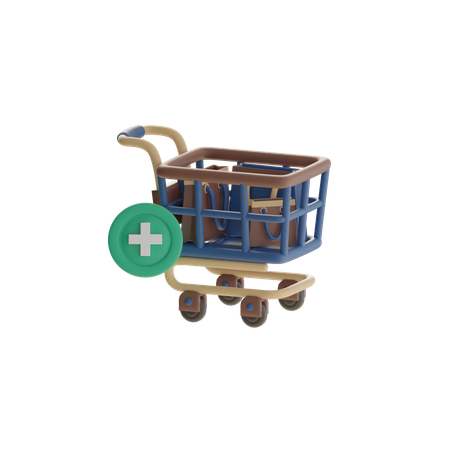 Add To Cart  3D Icon