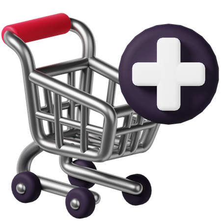 Add To Cart  3D Icon