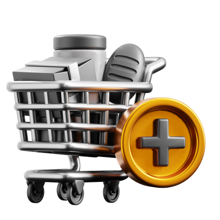 Add To Cart  3D Icon
