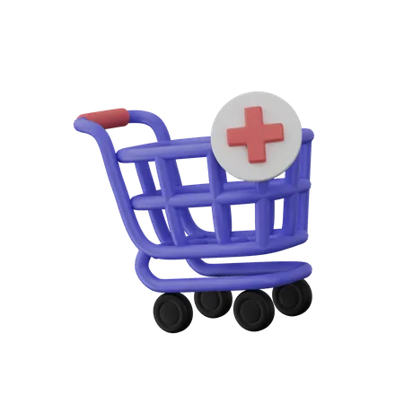 Add To Cart  3D Illustration