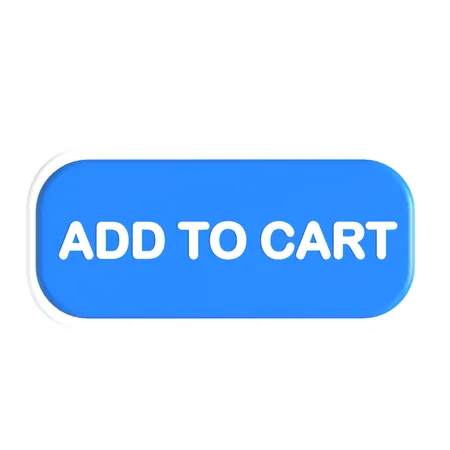 Add To Cart Button  3D Icon