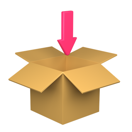 Add to Package  3D Icon