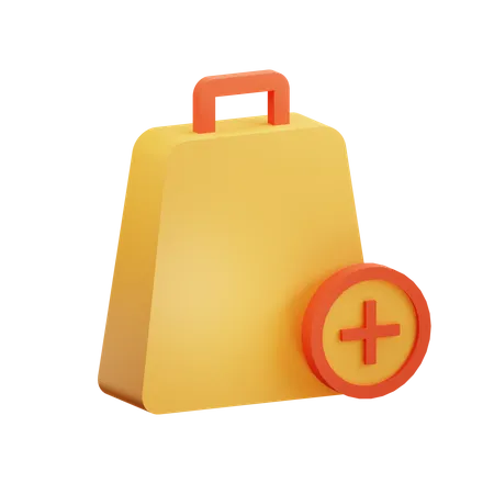 Add To Shopping  3D Icon