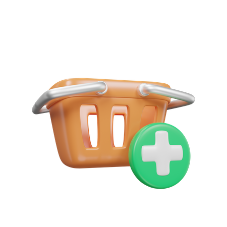 Add to the basket  3D Icon