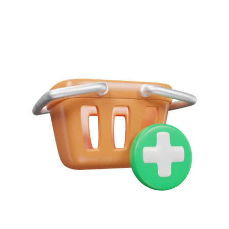Add to the basket  3D Icon