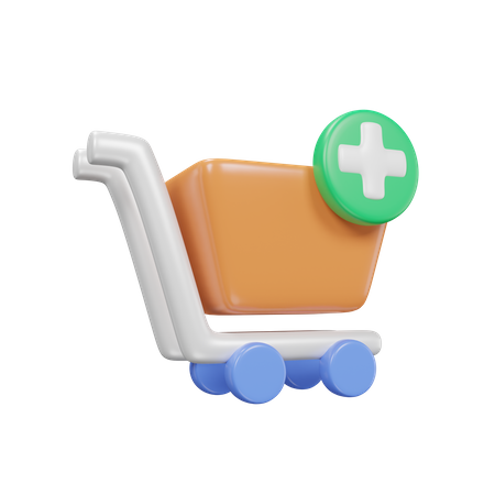 Add to the cart  3D Icon