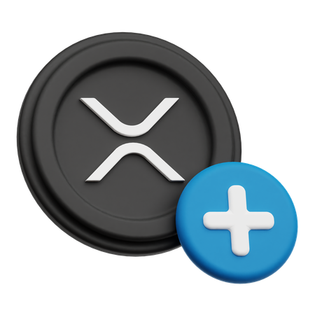 XRP 추가  3D Icon