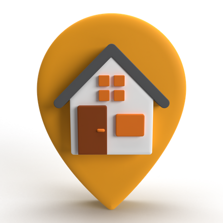 Address Location  3D Icon