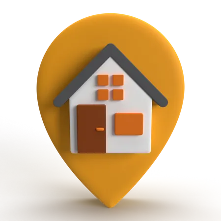 Address Location  3D Icon