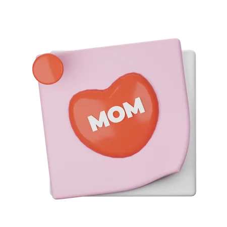 Adesivo de mãe  3D Icon