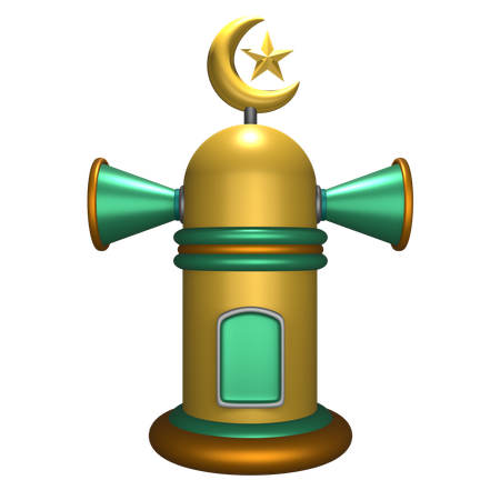 Adhan  3D Icon