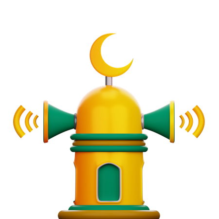 Adhan  3D Icon