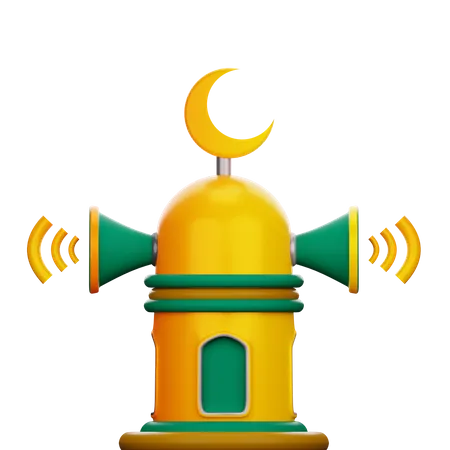 Adhan  3D Icon
