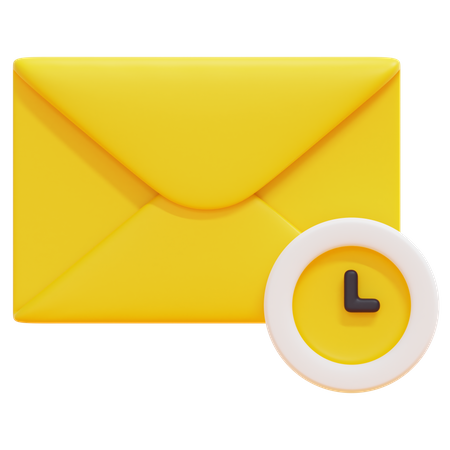 Suspender e-mail  3D Icon