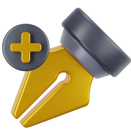 Adicionar âncora  3D Icon