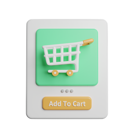 Adicionar ao carrinho  3D Icon