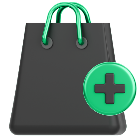 Adicionar ao saco  3D Icon