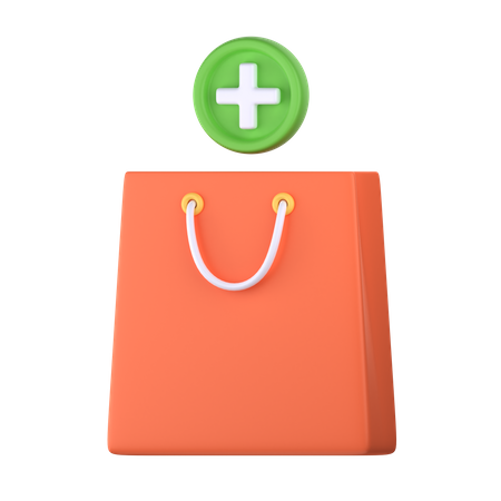 Adicionar ao saco  3D Icon