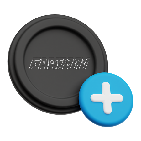 Adicionar fartcoin  3D Icon