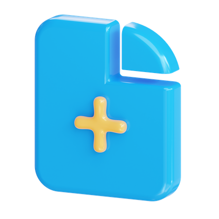 Adicionar ficheiro  3D Icon