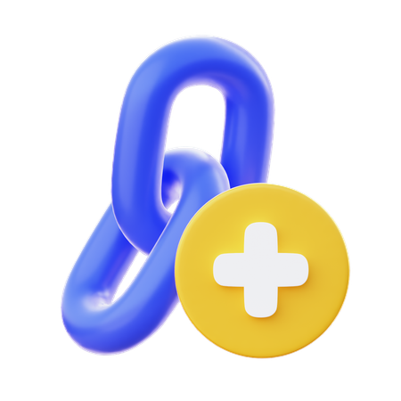 Adicionar link  3D Icon