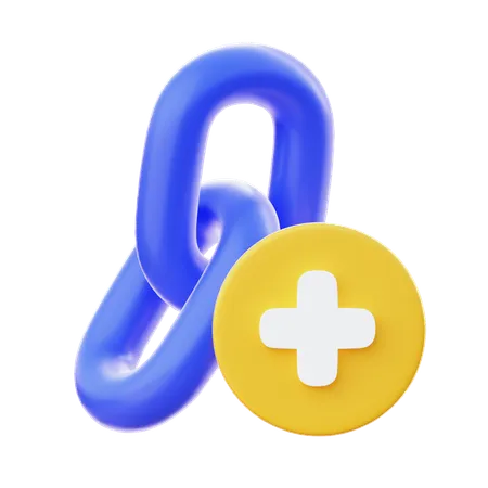 Adicionar link  3D Icon