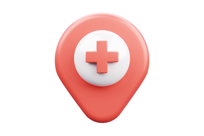 Adicionar local  3D Icon