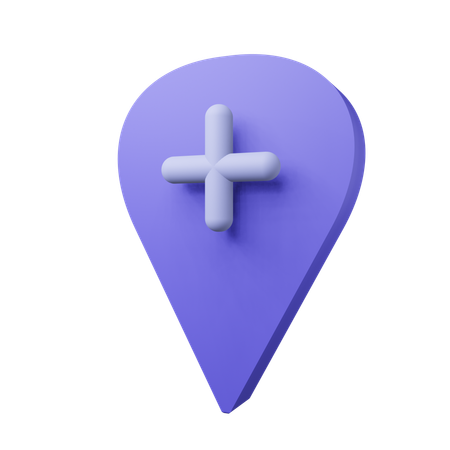 Adicionar local  3D Icon