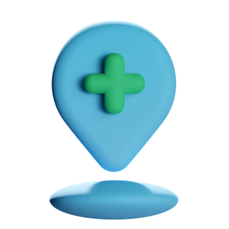 Adicionar alfinete de localização  3D Icon