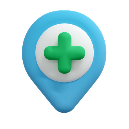 Adicionar alfinete de localização  3D Icon