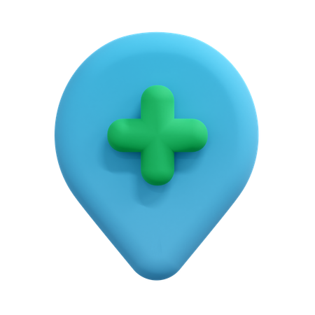 Adicionar alfinete de localização  3D Icon