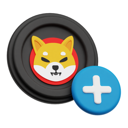 Adicionar shiba inu  3D Icon