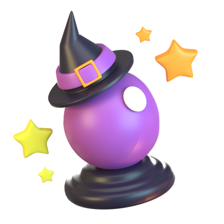 Adivino de halloween  3D Icon