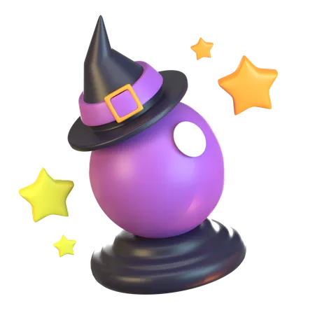Adivino de halloween  3D Icon